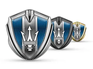 Maserati Emblema Metallico Badge Edizione Limitata Look Premium